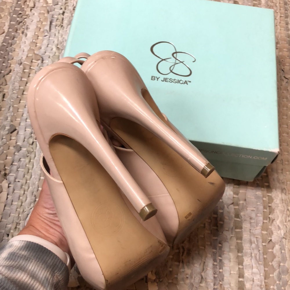 Jessica Simpson JP-LeslieX size 9.5 Fawn Patent Leather - Picture 6 of 11